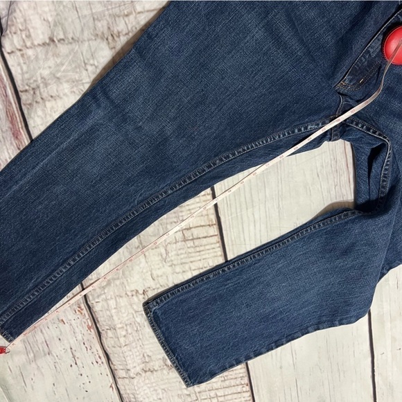 LAUREN JEANS CO Ralph Lauren Cropped Jeans Sz 12 Hi Rise 10” Vintage 90s Y2K EUC - Picture 4 of 14